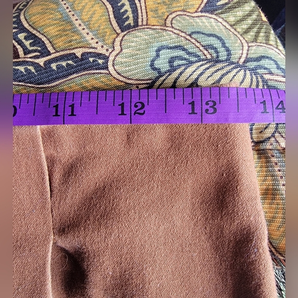 Brown Asymmetrical Cargo Skirt With Pocket Size 4 Prologue - Picture 6 of 6